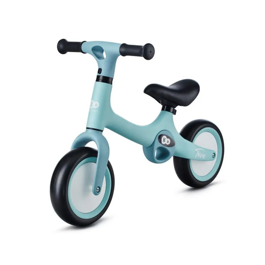 A lightweight TOVE balance bike with puncture-resistant wheels, adjustable seat, and two carry handles for toddlers. Supports balance and motor skills development.
