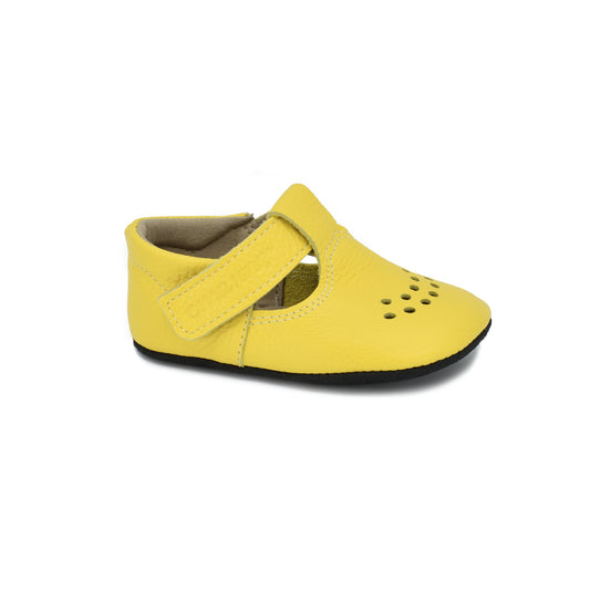 Chaussons Enfant Mutsu - Jaune Vif