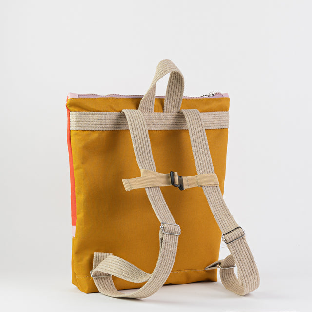 Sac à dos imperméable pour enfants - Orange et jaune 