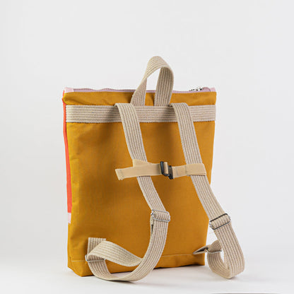 Sac à dos imperméable pour enfants - Orange et jaune 