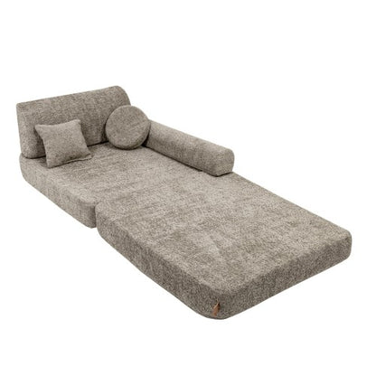 Modular Sofa for Kids - Premium Boucle, Tan Beige