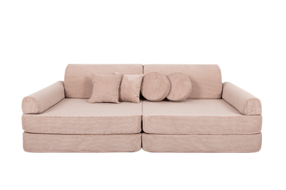 Modular Sofa for Kids - Slimcord Corduroy Pink