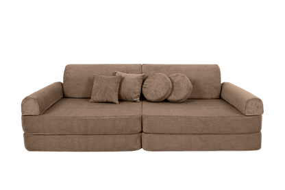 Modular Sofa for Kids - Slimcord Corduroy Brown