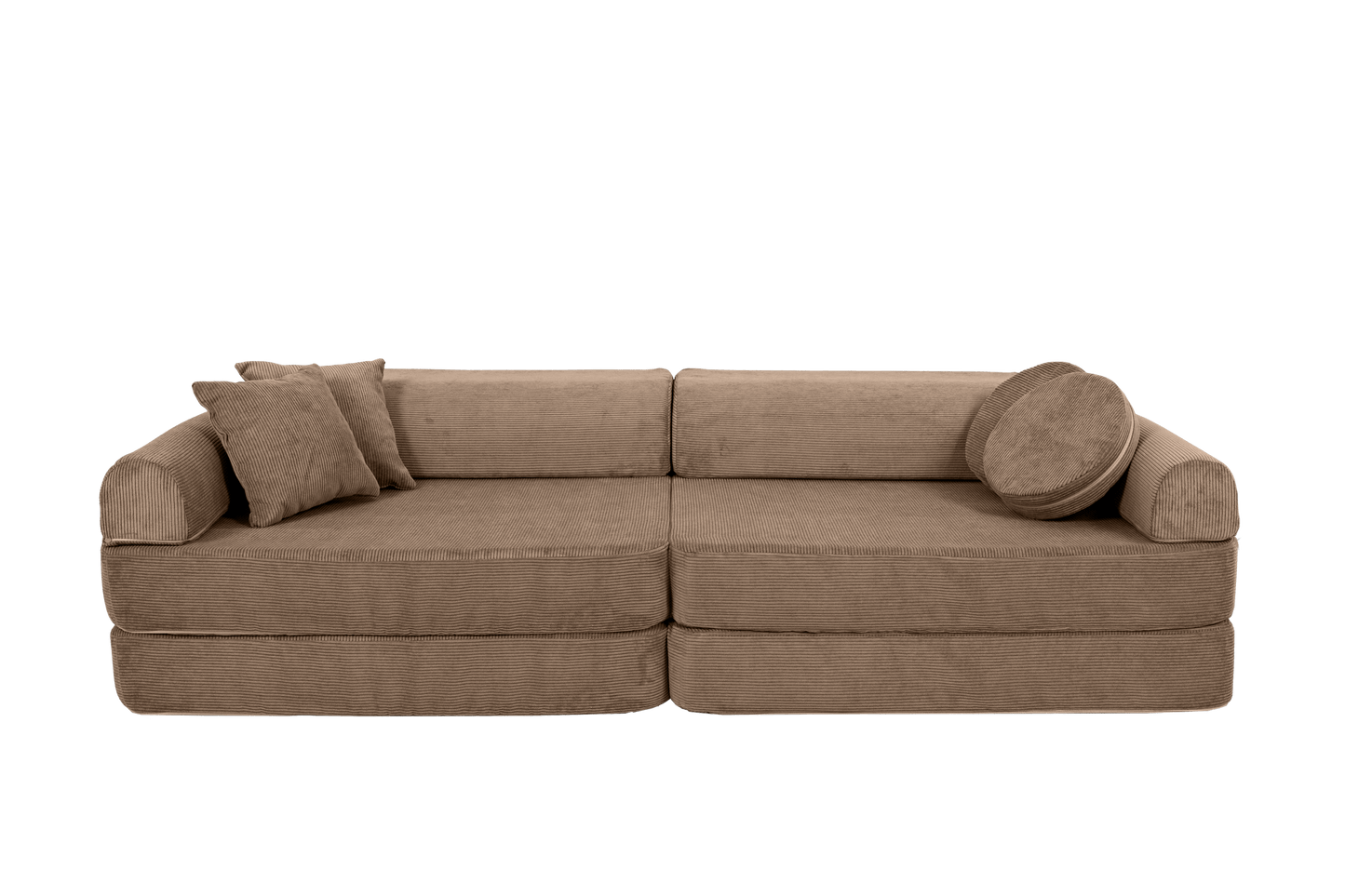 Modular Sofa for Kids - Slimcord Corduroy Brown