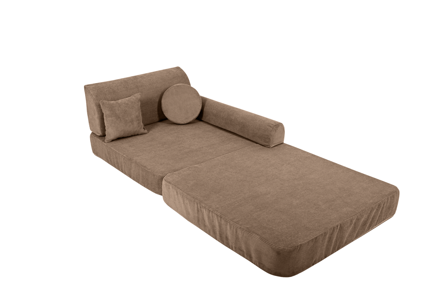 Modular Sofa for Kids - Slimcord Corduroy Brown