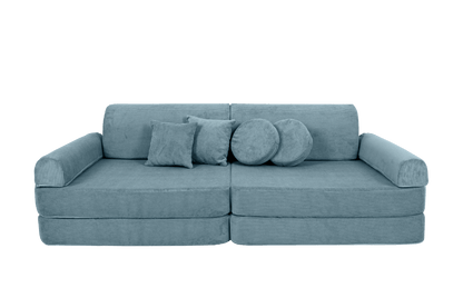 Modular Sofa for Kids - Slimcord Corduroy Turquise