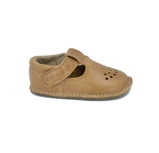 Chaussures en cuir pour enfants Lusti - Beige