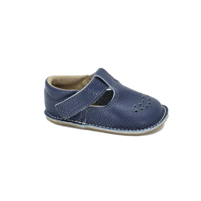 Chaussures Enfant en Cuir Lusti - Bleu Foncé