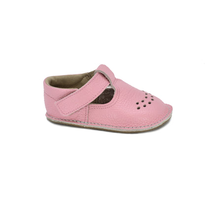 Leder-Kinderschuhe Lusti - Rosa