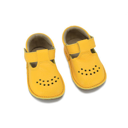 Chaussures Enfant en Cuir Lusti - Jaune