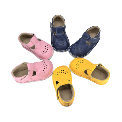 Chaussures Enfant en Cuir Lusti - Bleu Foncé