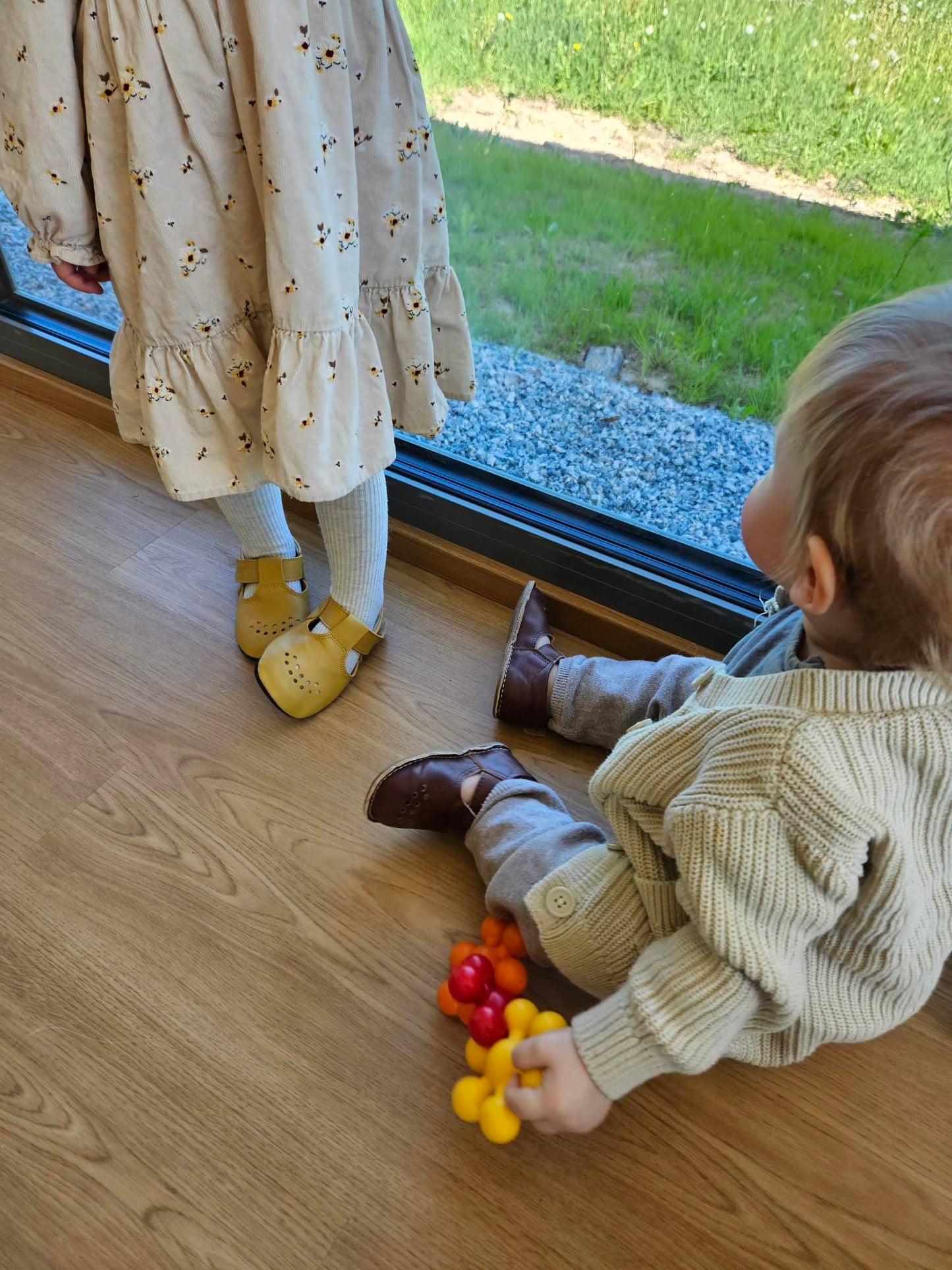 Chaussons Enfant Mutsu - Jaune