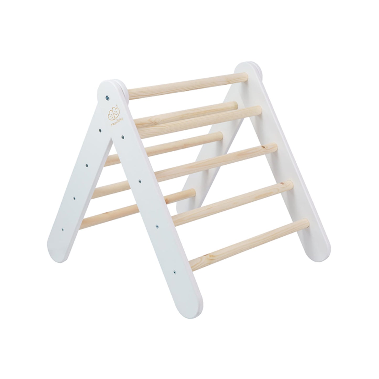 Large Wooden Pikler Ladder - White