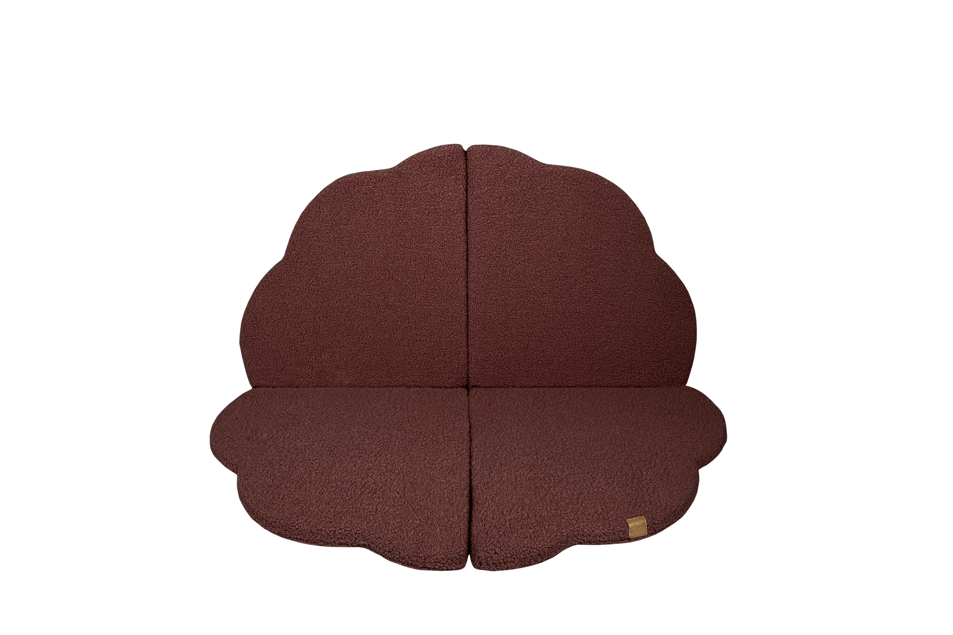 Play Mat for Kids - Cloud Shaped Bearly Brown