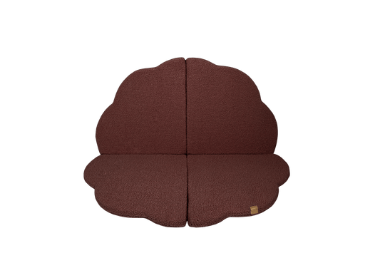 Play Mat for Kids - Cloud Shaped Bearly Brown