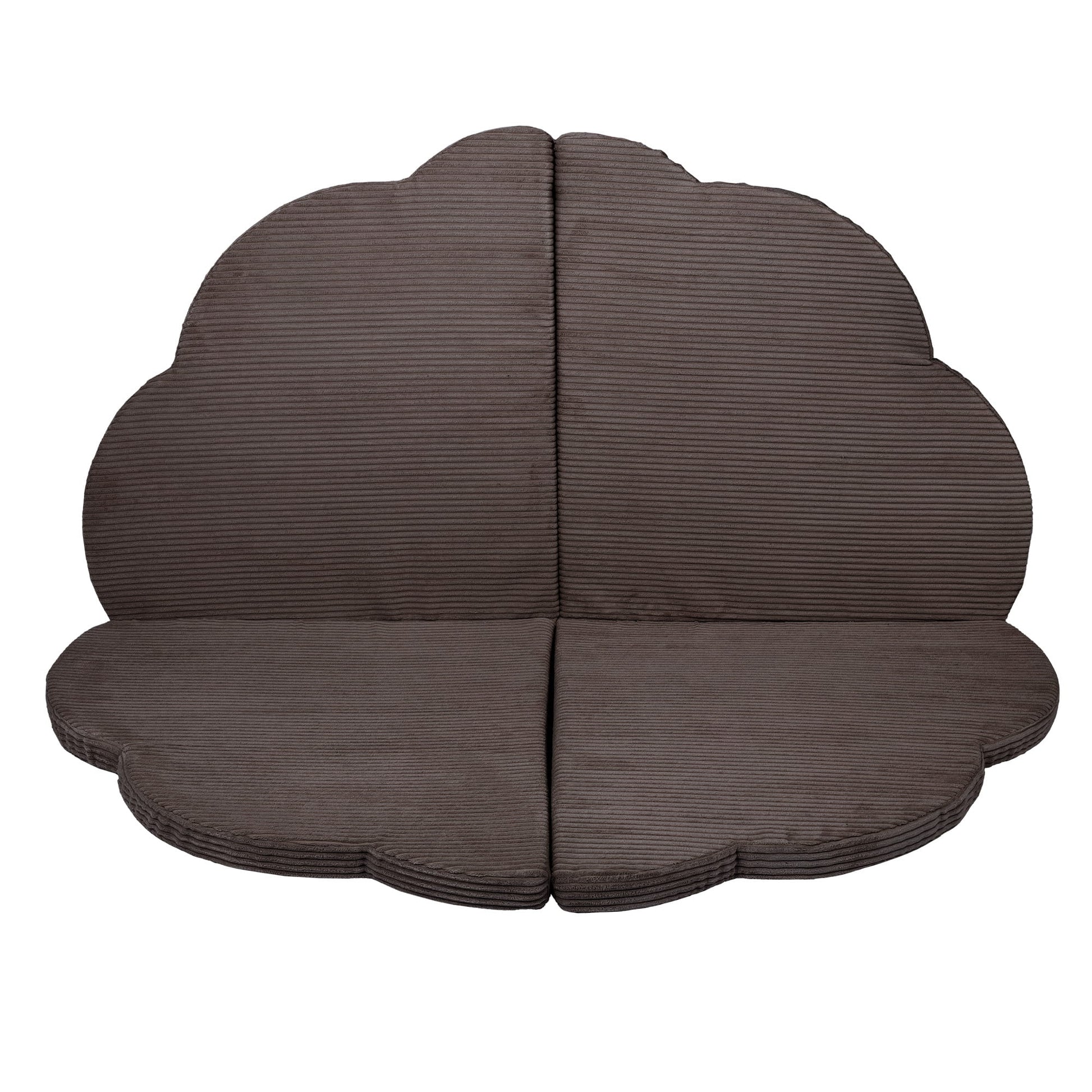 Play Mat for Kids - Cloud Shaped Brown