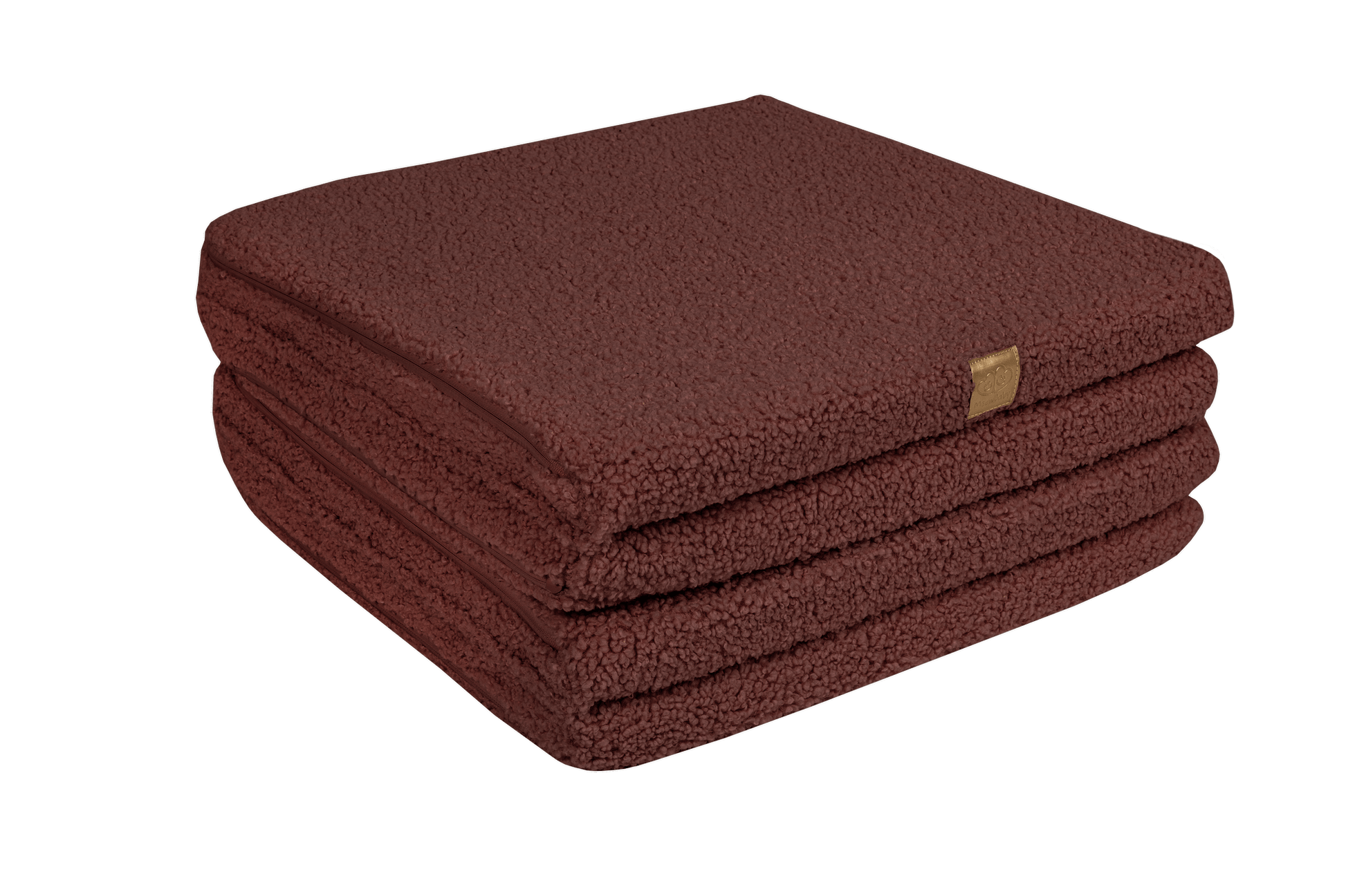 Play Mat for Kids - Square Bearly Brown