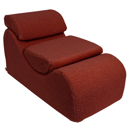 Wave Lounger - Brown Bearly