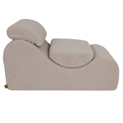 Wave Lounger - Light Grey Bearly