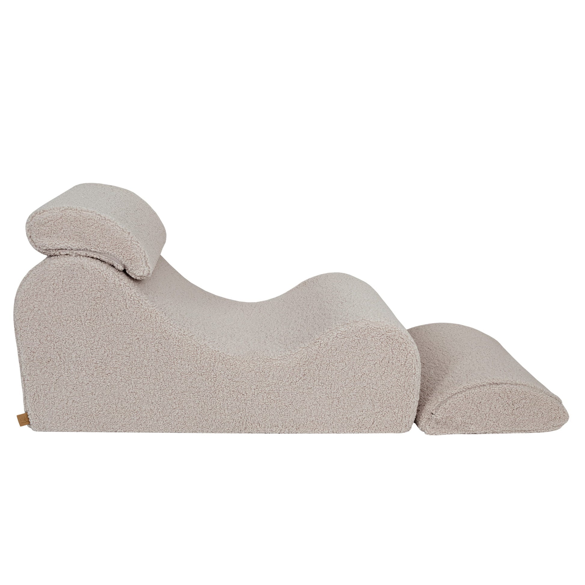 Wave Lounger - Light Grey Bearly