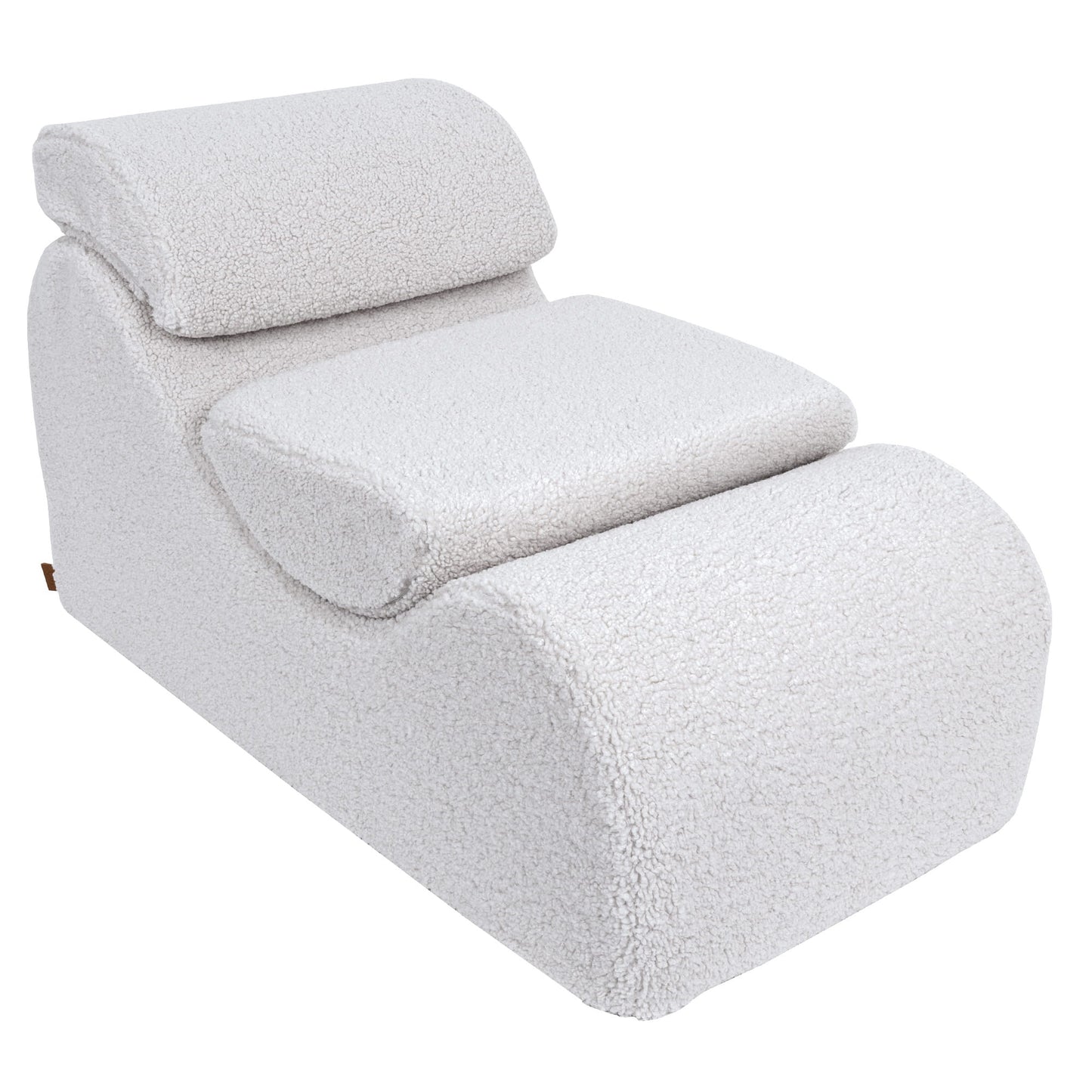 Wave Lounger - White Bearly