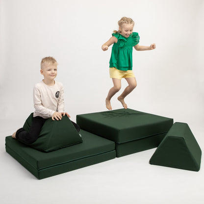 Activiteit Speelmatras Set - Diep Groen