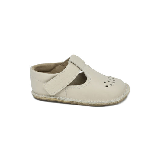 Leather Kids' Shoes Lusti - Natural White