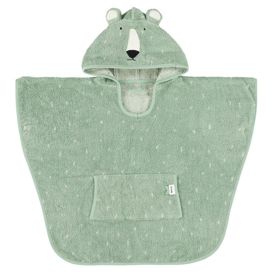 Poncho de bain à capuche pour enfants - Mr. Polar Bear 