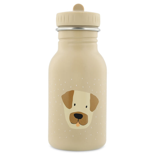 Stainless Steel Bottle 350 ml featuring Mr. Dog design. Durable, leak-proof, and kid-friendly with a secure cap and convenient handle. Ideal for on-the-go hydration.