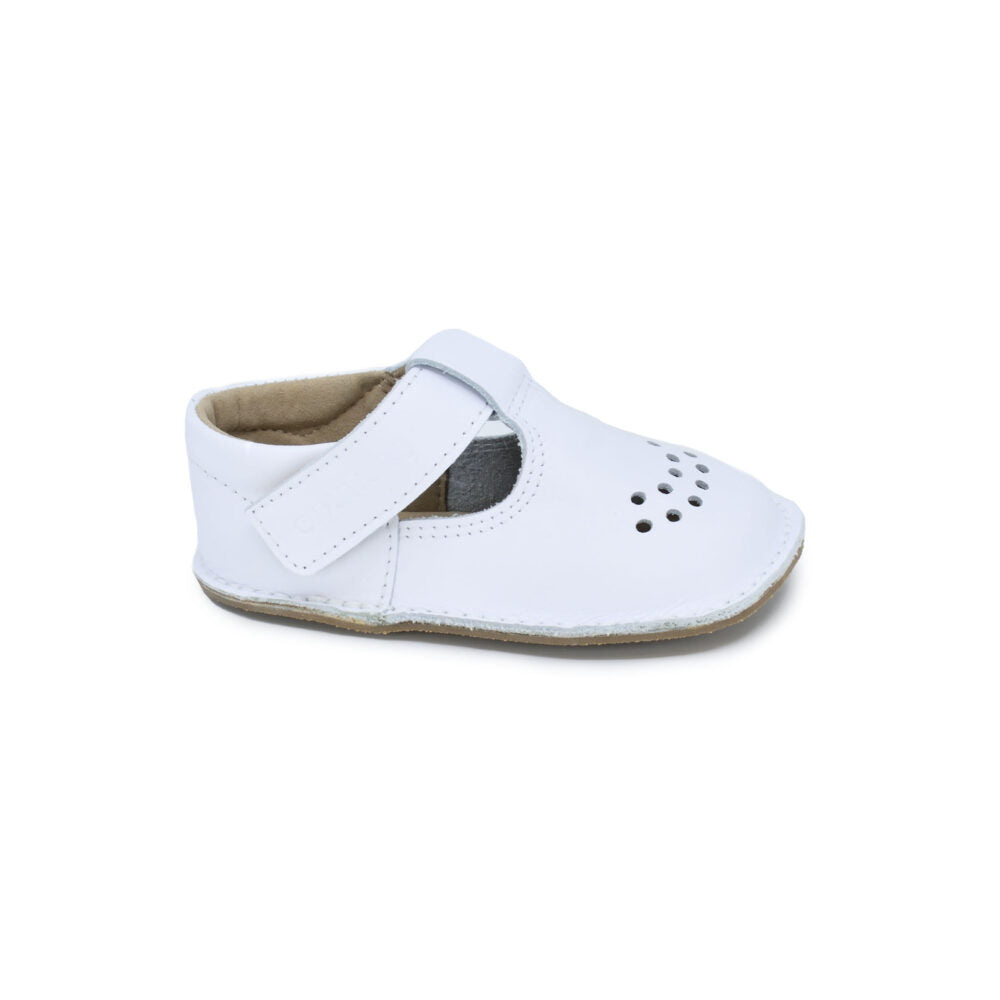 Leather Kids' Shoes Lusti - White