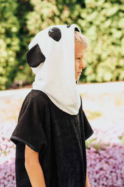 Poncho à manches courtes PANDA - Pour ENFANTS