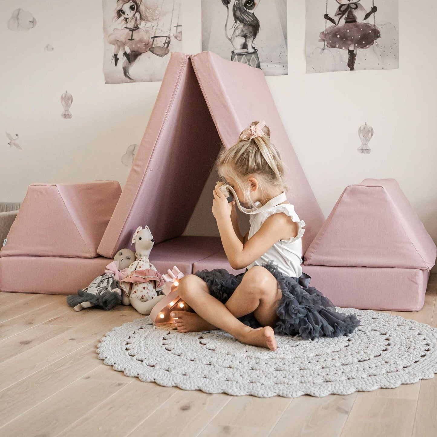 Activiteit Speelmatras Set - Roze