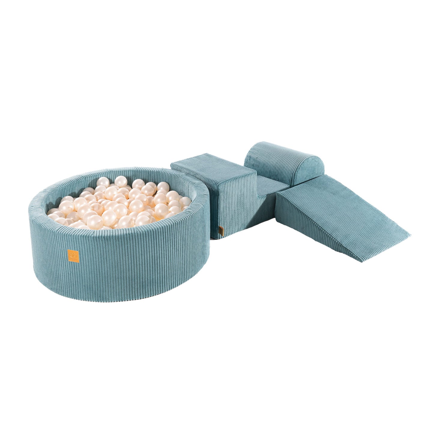 Playset with Ball Pit - Turquoise & White Pearl